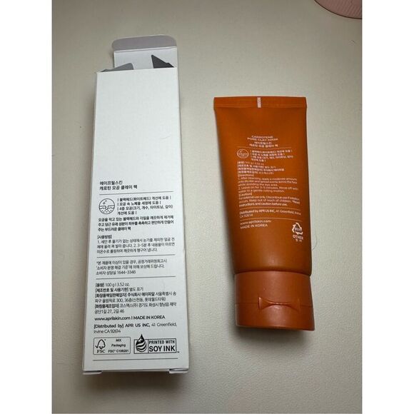 APRILSKIN Carrotene IPMP 3-Min Quick Dry Pore Caring Clay  3.52oz - Picture 2 of 8